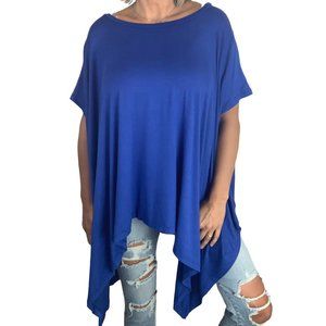 Oversized/One Size Poncho Top